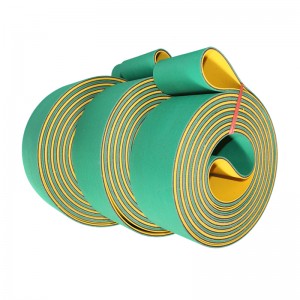 Transmission flat belt