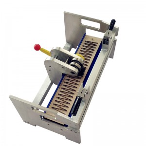 Manual Finger Puncher cutting machine for PVC and PU conveyor Belt