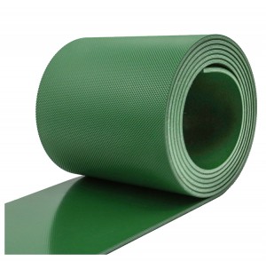 Diamond Pattern PVC Conveyor Belt