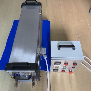 water cooling hot vulcanizing press machine for PVC and PU conveyor belt